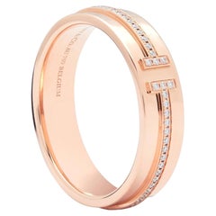 Tiffany T Diamond Rose gold ring Model number: 60151041