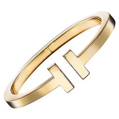 Tiffany T Square Bracelet in 18 Karat Gold