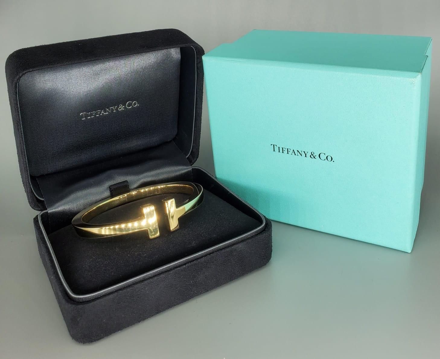 tiffany t square bracelet weight