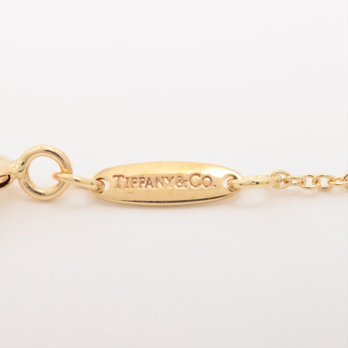 Brand : Tiffany 
Description: Tiffany Teardrop Necklace 
Metal Type: 750YG/Yellow Gold
Weight 5.0g
Condition: Preowned; small signs of wearing
Box -  Not Included
Papers - Included
