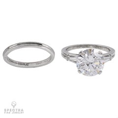 Tiffany Three Stone Diamond Engagement Ring