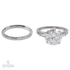 Tiffany Three Stone Diamond Engagement Ring