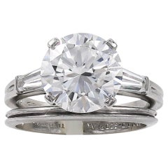 Tiffany Three Stone Diamond Engagement Ring
