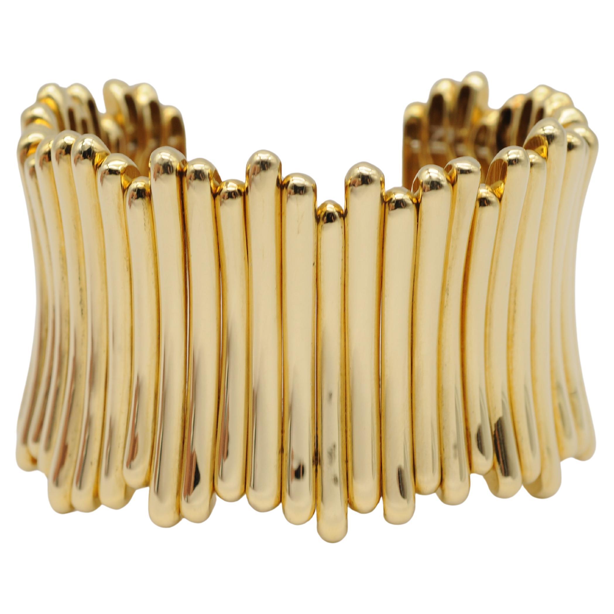 Tiffany Tiffany&Co Bangle in 18k Yellow Gold For Sale 7