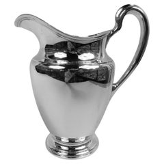 Tiffany Traditional Classical Sterling Silver Water Pitcher