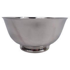 Tiffany Traditional Sterling Silver Colonial Revival Revere Bowl