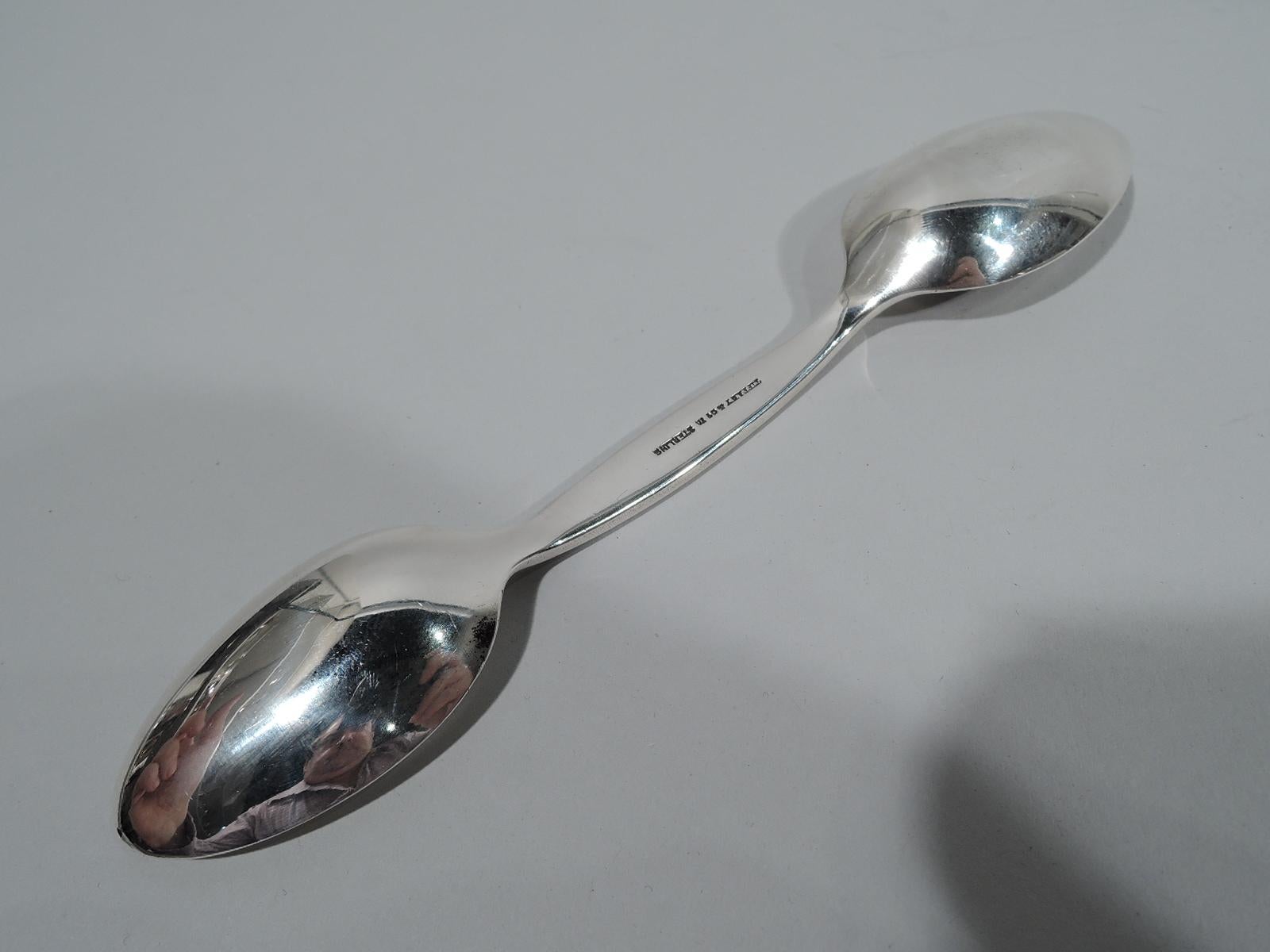 Modern Tiffany Traditional Sterling Silver Medicine Spoon