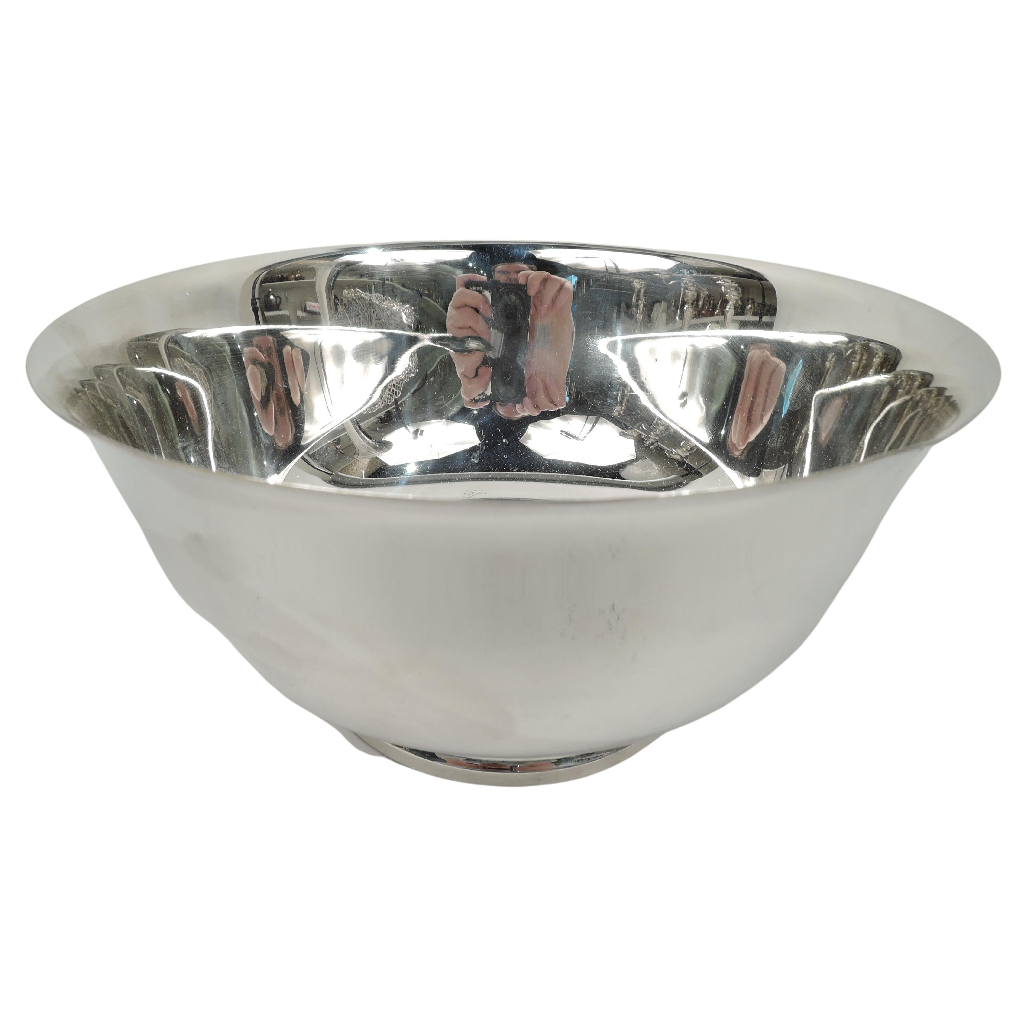Tiffany Traditional Sterling Silver Revere Bowl For Sale