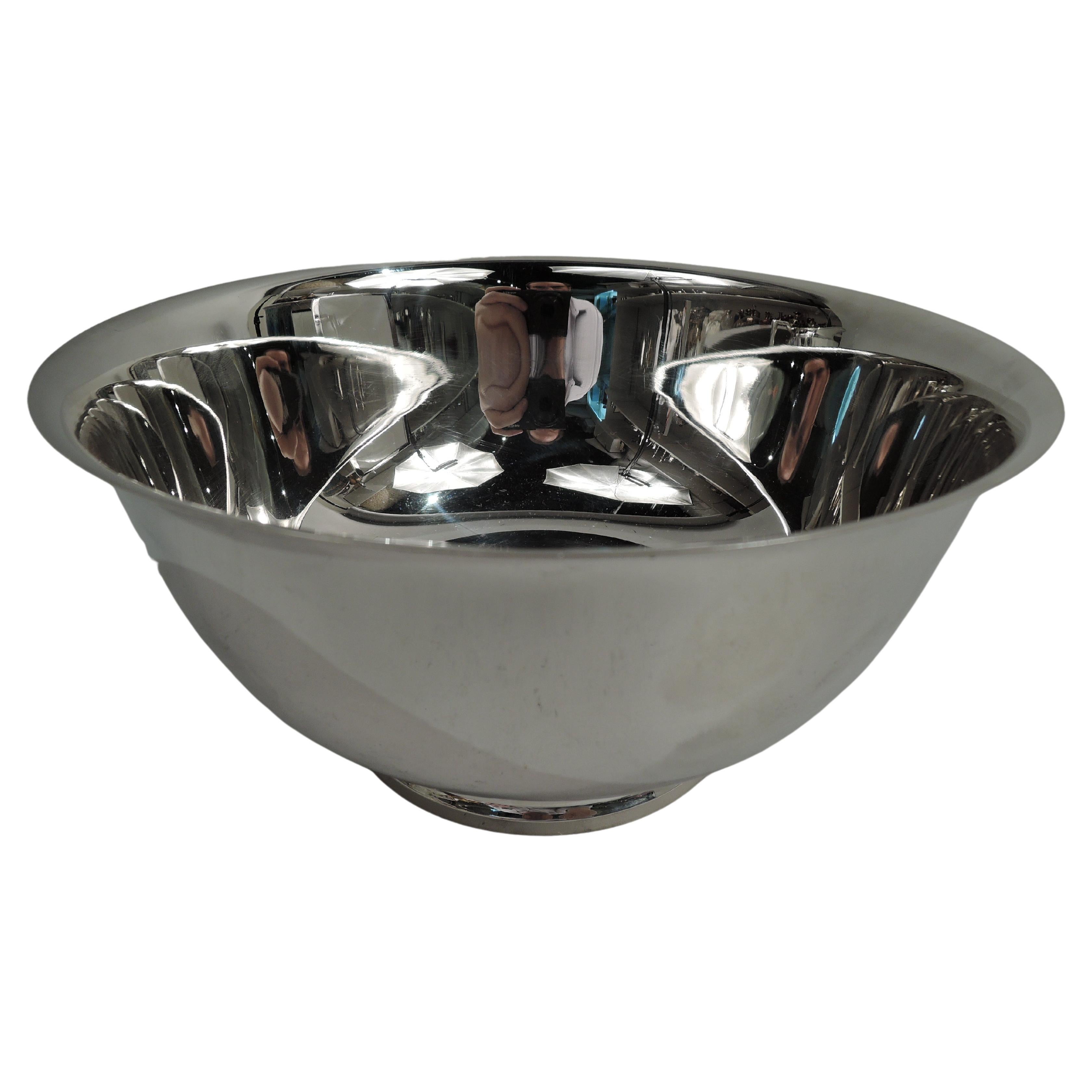 Tiffany Traditional Sterling Silver Revere Bowl For Sale