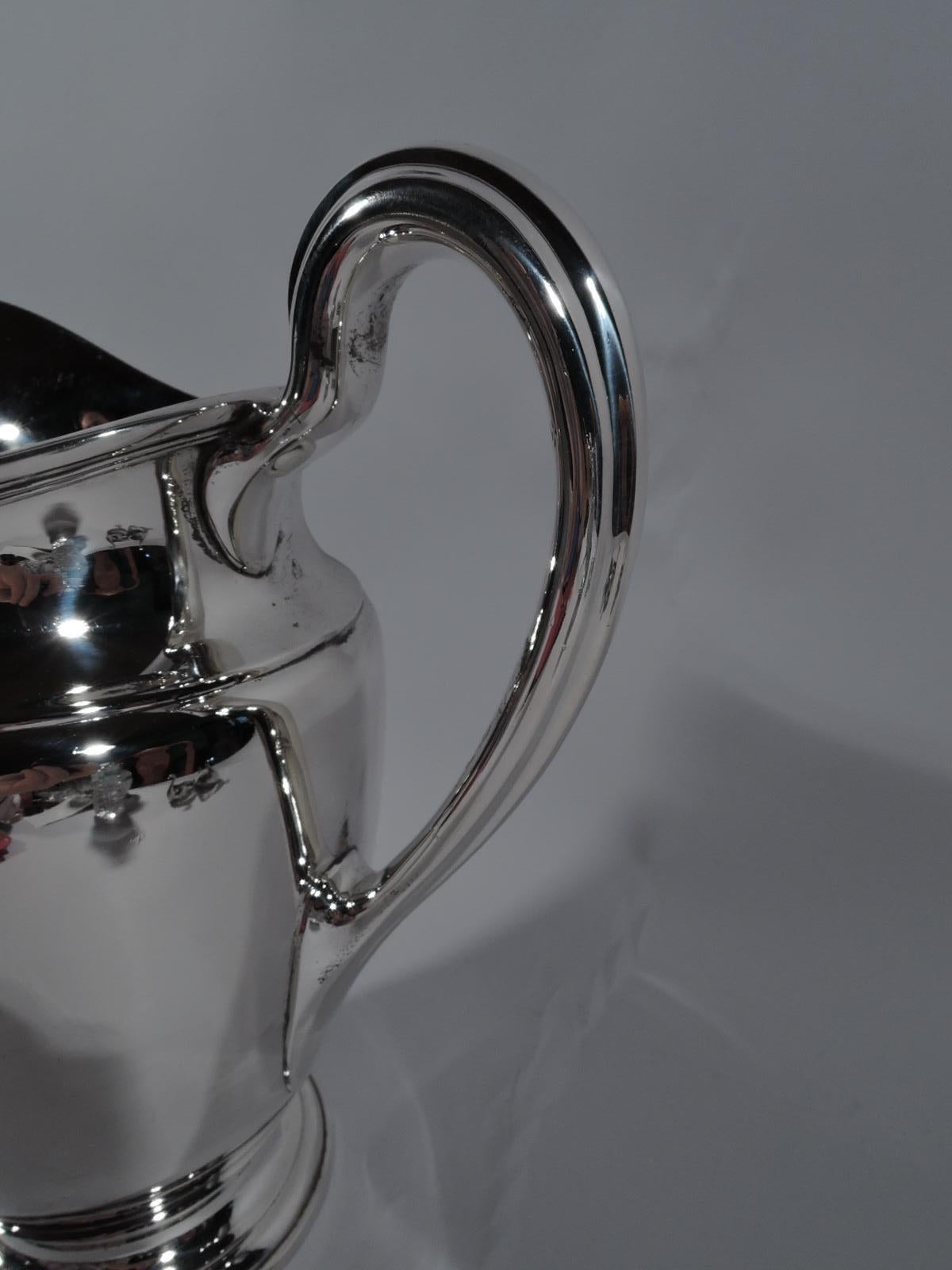American Tiffany Traditional Sterling Silver Water Pitcher