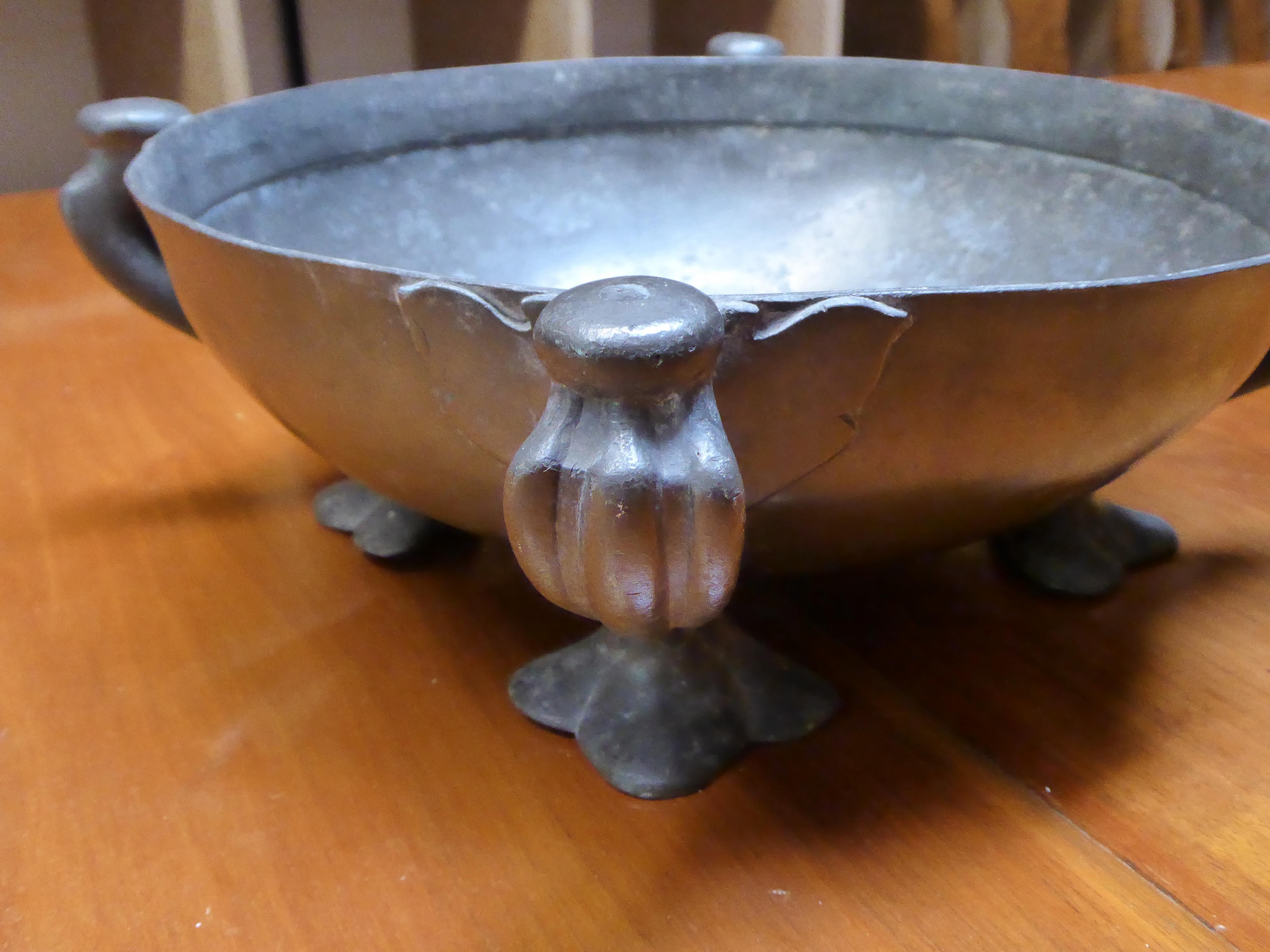 Pewter Tiffany Tudric bowl For Sale
