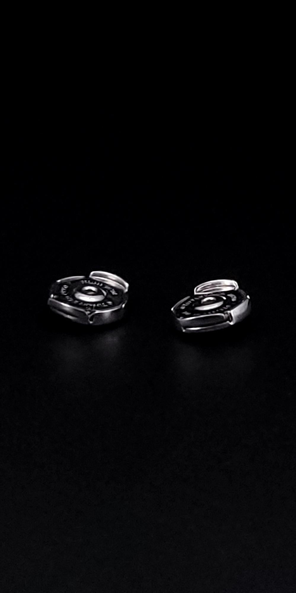 Boucles d'oreilles Tiffany Victoria Diamant en PT950 Large en vente 3