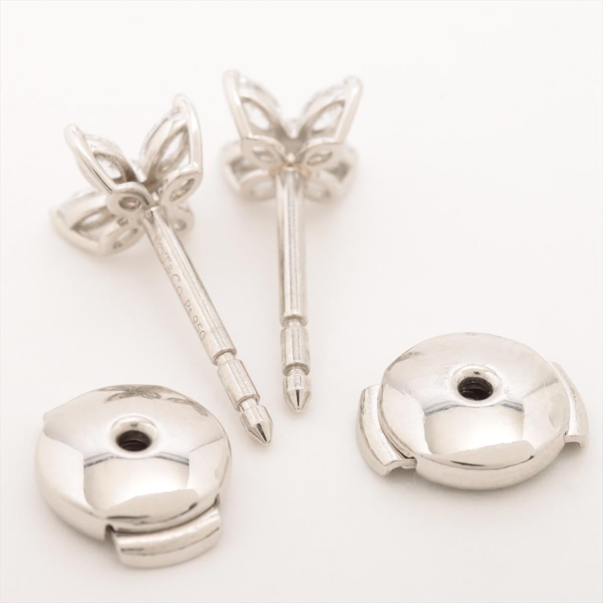 Tiffany Victoria Mini Diamond Piercing Earings For Sale 1