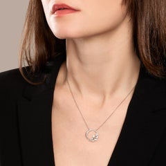 TIFFANY - Victoria necklace in platinum and diamonds