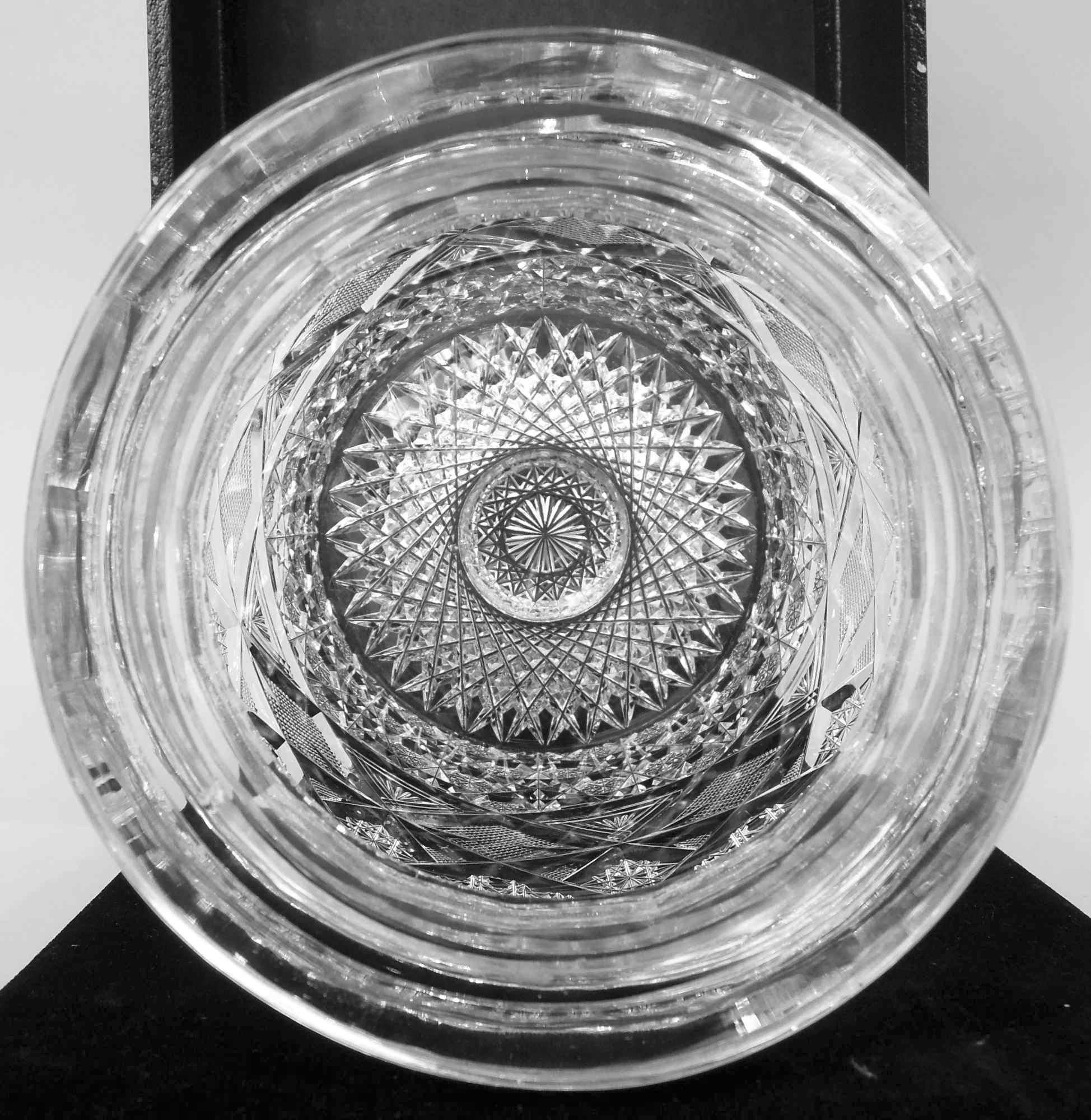 Tiffany viktorianischen Sterling Silber & Brilliant-Schliff Glas Candy Jar im Angebot 1