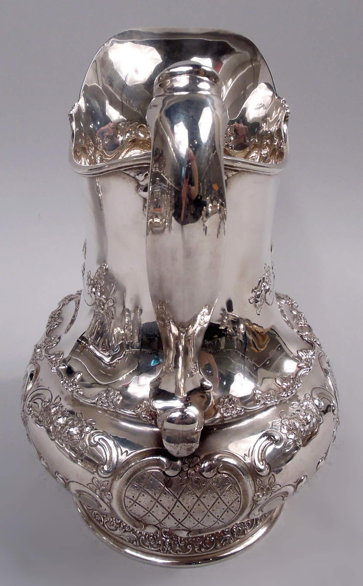 American Tiffany Water Pitcher Presented for 1905 New York Yacht Club Cruise For Sale