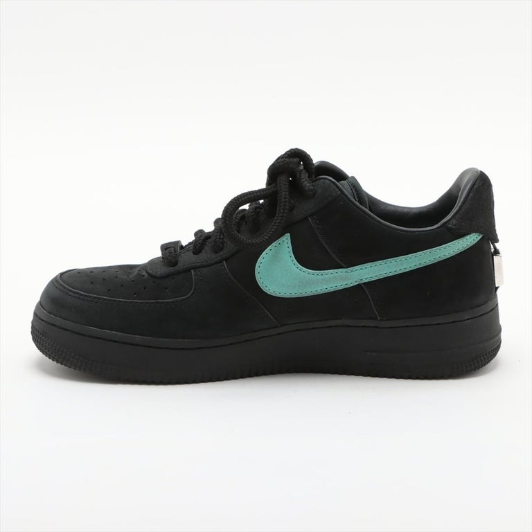 Tiffany x Nike Air Force 1 Low Leather Sneaker Black x Blue For