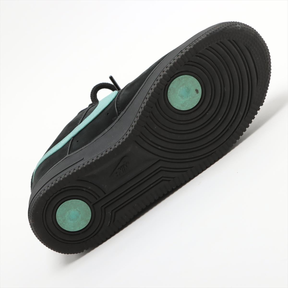 Tiffany x Nike Air Force 1 Low Leather Sneaker Black x Blue 3