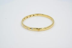 Tiffany & Co. Yellow Gold Diamond Bangle 0.21 Carat