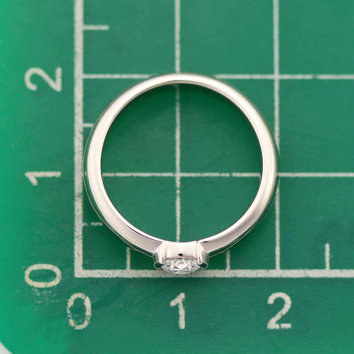 Round Cut Tiffany & Co. 0.32 Carat Diamond D-VS1 Platinum Dots Ring For Sale