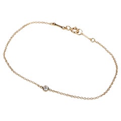Tiffany&Co. 1 Diamond 18ct Yellow Gold Elsa Peretti Diamonds by the Yard Bracet