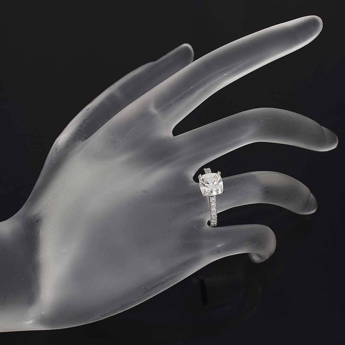 Tiffany & Co., bague Novo en platine avec 1,58 diamant Pour femmes en vente