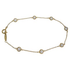 Tiffany & Co. Elsa Peretti Diamonds by the Yard Bracelet 1.1ct