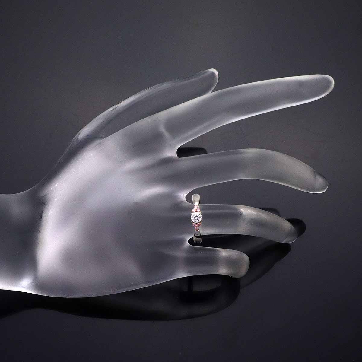 TIFFANY&Co. Anillo Armonía Racimo Diamantes 0,15ct / Pink Diamond US 3 1/4 en venta 1