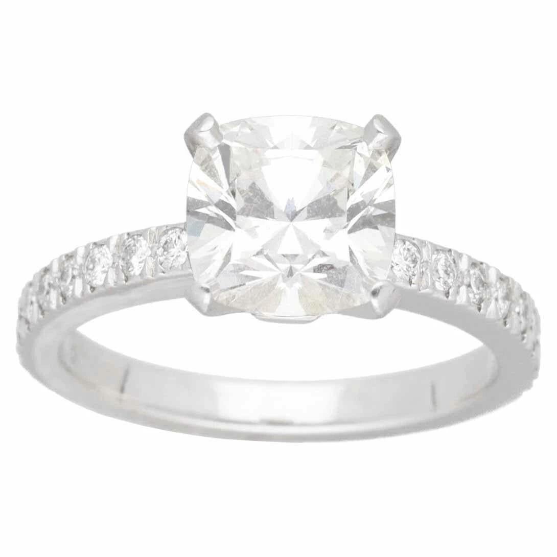 ■Item No.32991011
■Brand: TIFFANY & Co.
■Name: Novo Ring
■Material: 1P Diamond (1.58ct I-VS1), Side Diamonds, Pt950 Platinum
■Weight: Approximately 4.3g
■Ring Size: EU 46 / US 3.75 (Approx)
■Width: 2.01mm / 0.07inch (Approx)
■Main Stone Size: 7.07mm