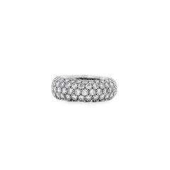 Tiffany&co Platinum 3.30ctw 'Soleste' Diamond Band Ring