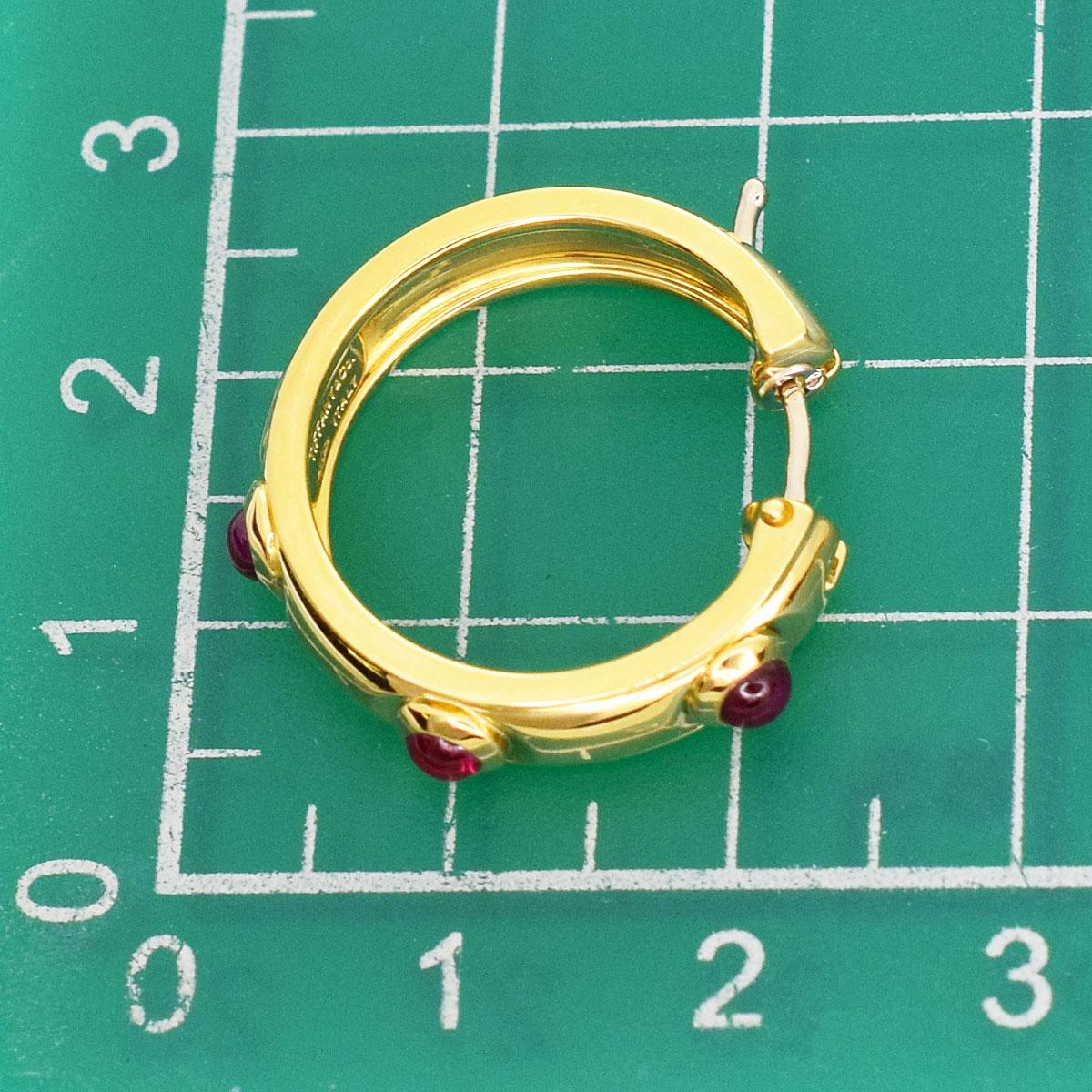 Tiffany & Co. Ruby 18 Karat Yellow Gold Studs Earrings 3