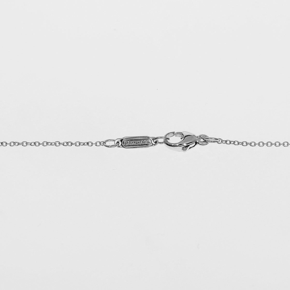 tiffany heart necklace silver