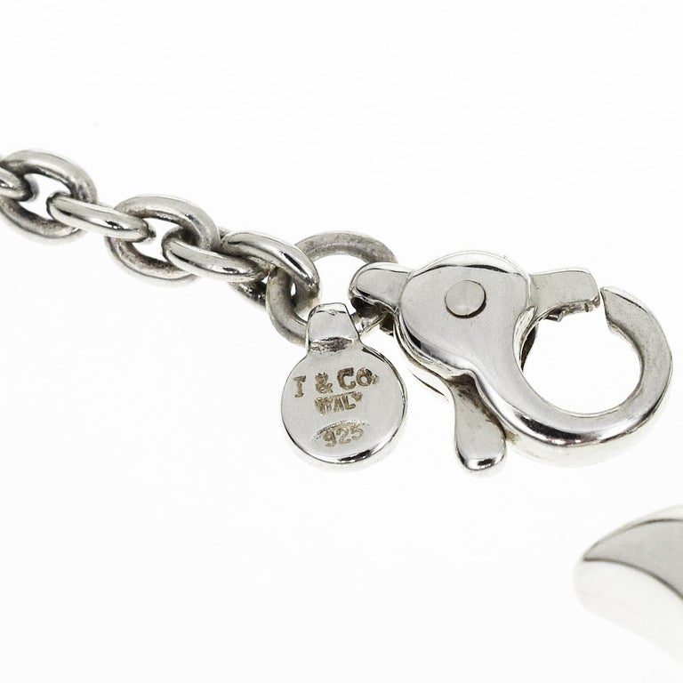 Tiffany and Co. Sterling Silver Moon Motif Bracelet at 1stDibs