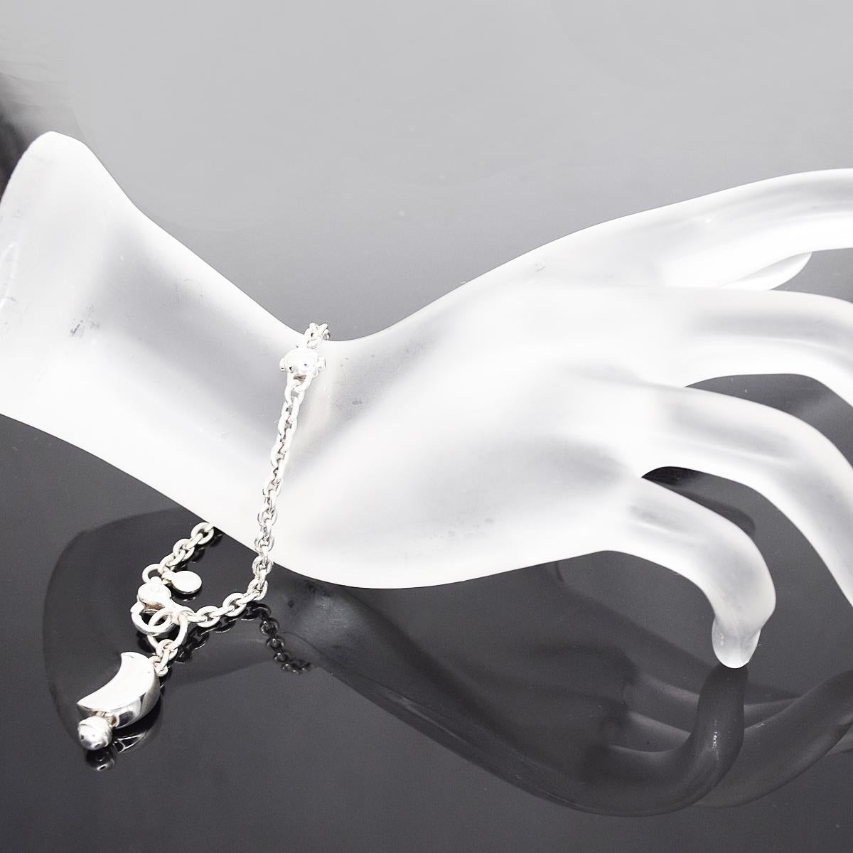 Tiffany & Co. Sterling Silver Moon Motif Bracelet 1