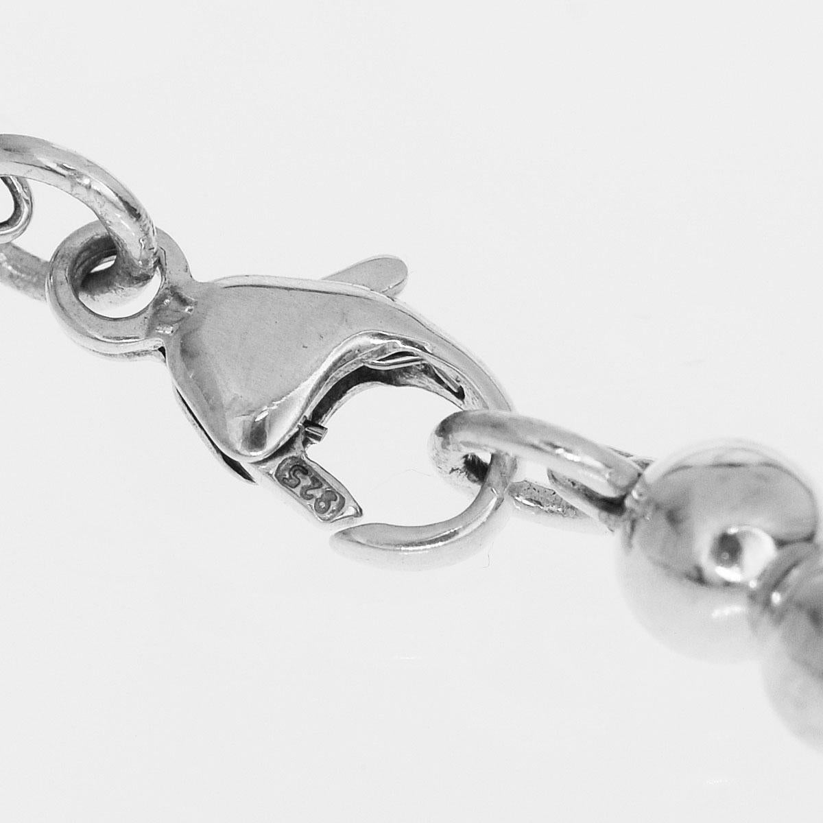 Tiffany & Co. Sterling Silver Return to Tiffany Beads Tag Bracelet 1