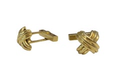 Tiffany & Co. Gemelli firmati in oro giallo