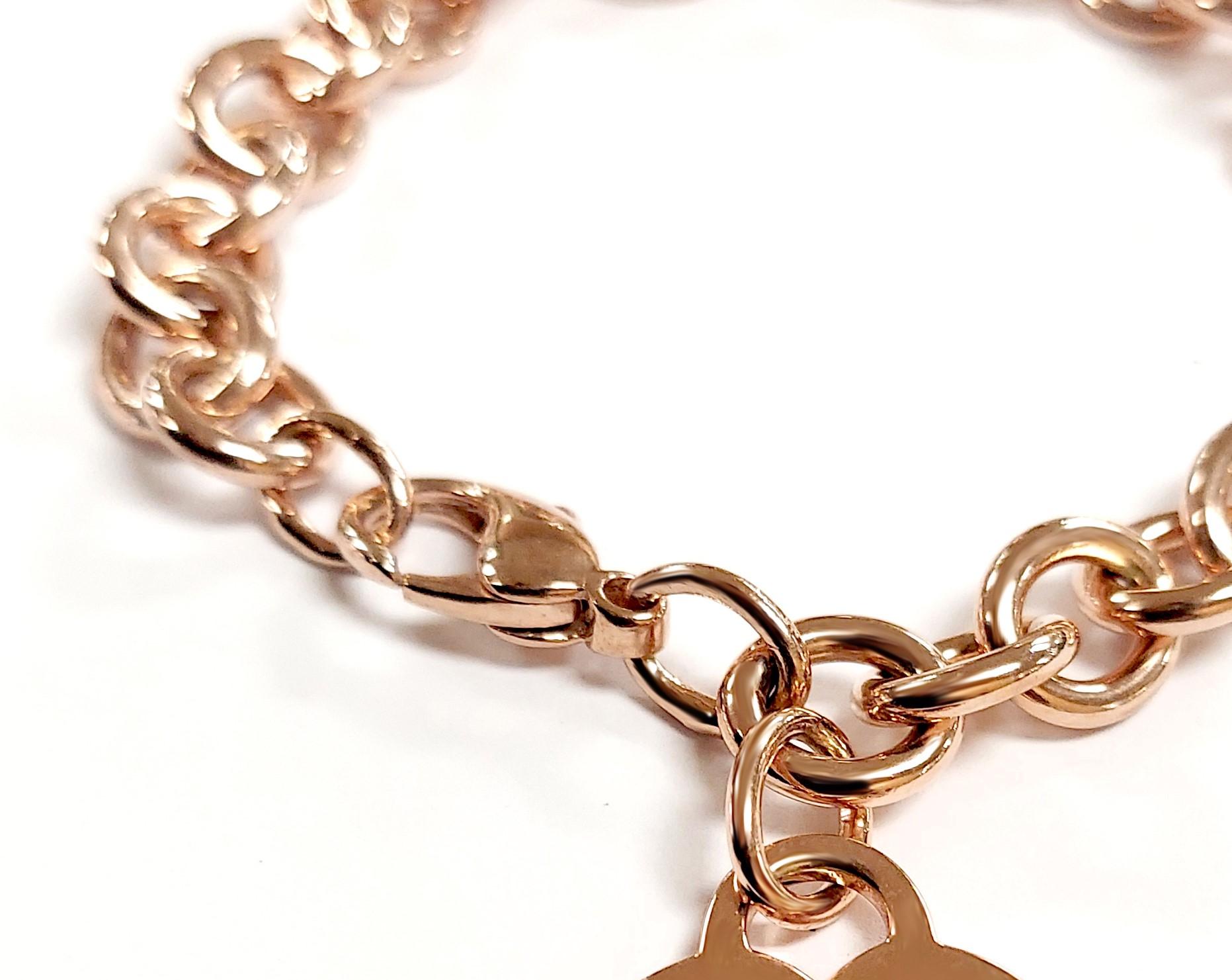 gold tiffany heart bracelet