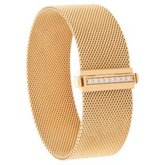 Tiffay & Co. 'Somerset' Diamond and Rose Gold Bracelet