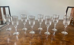 Verres à vin Renaissance de Tiffin Franciscan Platine