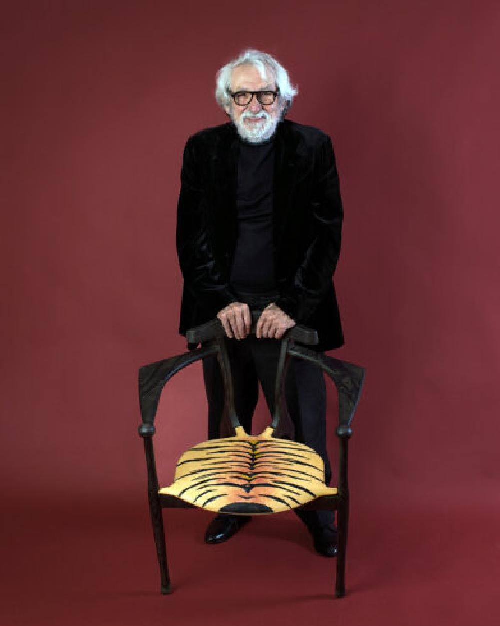 Ash Tiger Art Gaulino Limited Edition Chair by Oscar Tusquets for BD Barcelona For Sale
