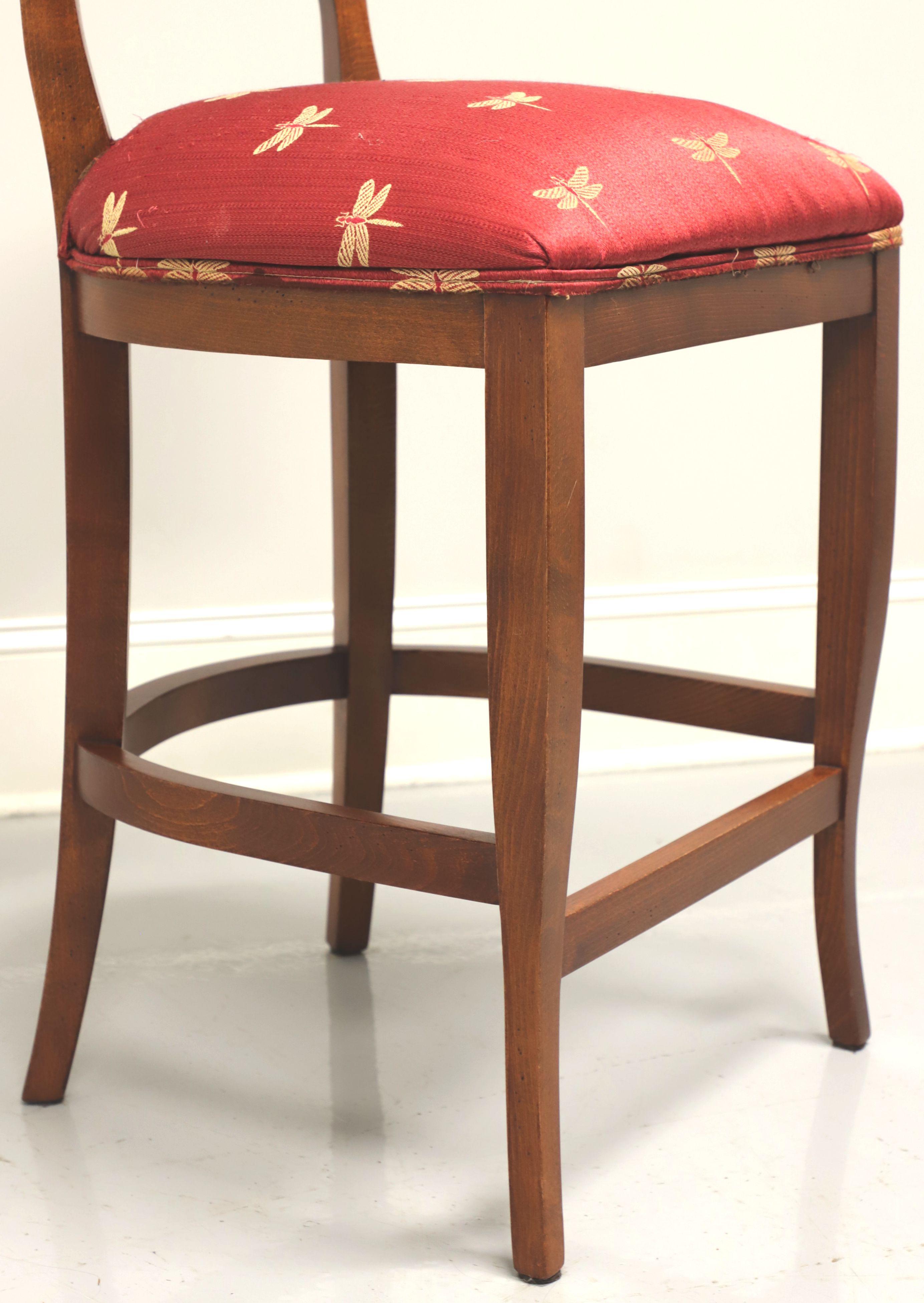 Tiger & Burl Oak Counter Height Stools by EMERSON ET CIE - Pair A 2