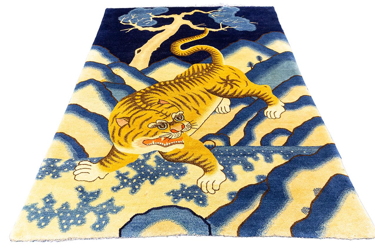 Other Chinese Rug Peking Tiger Design For Sale