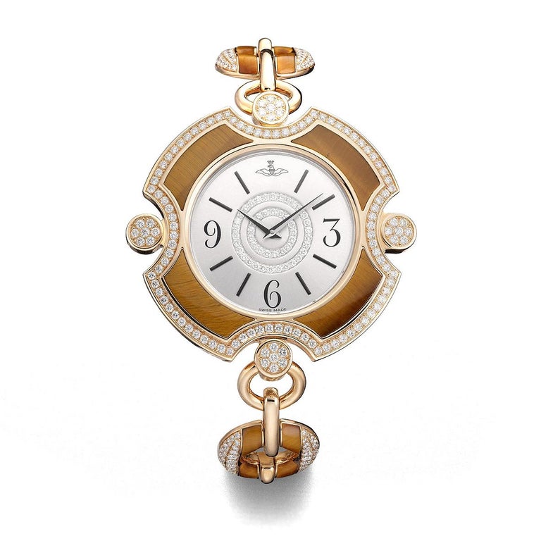 Tiger Eye and Diamond Watch For Sale at 1stDibs cartier tiger