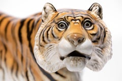 Hutschenreuther Hans Achtziger Porcelain Figurine "TIGER" Marked #5 on Base