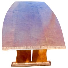 Tiger Maple Contemporary Farm Table