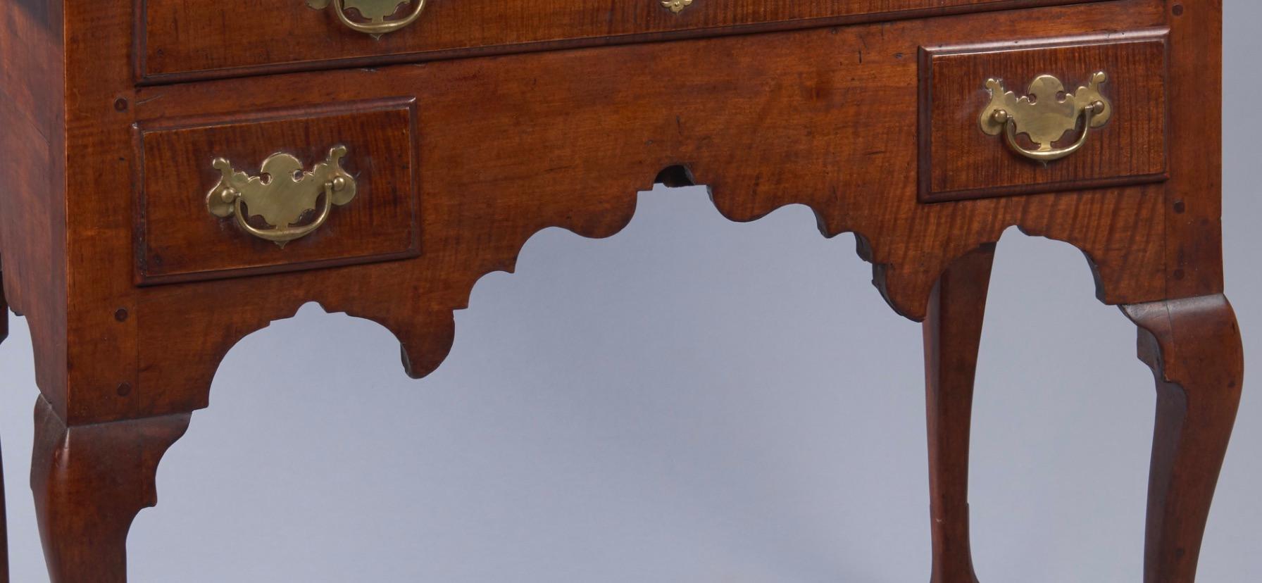 scalloped dressing table