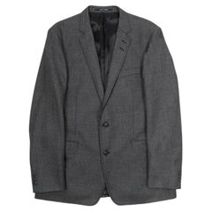 Tiger of Sweden Men's Grey Checked Blazer IT52 L Circa 2010
