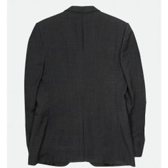 Tiger of Sweden Herren-Blazer mit grauem Karomuster, Größe M/L, taillierte Passform