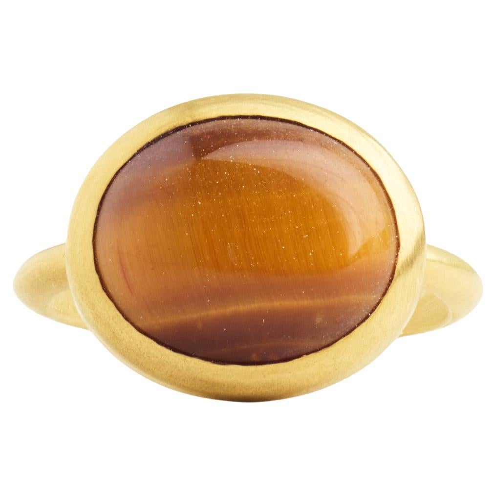 Tiger Pinky Ring