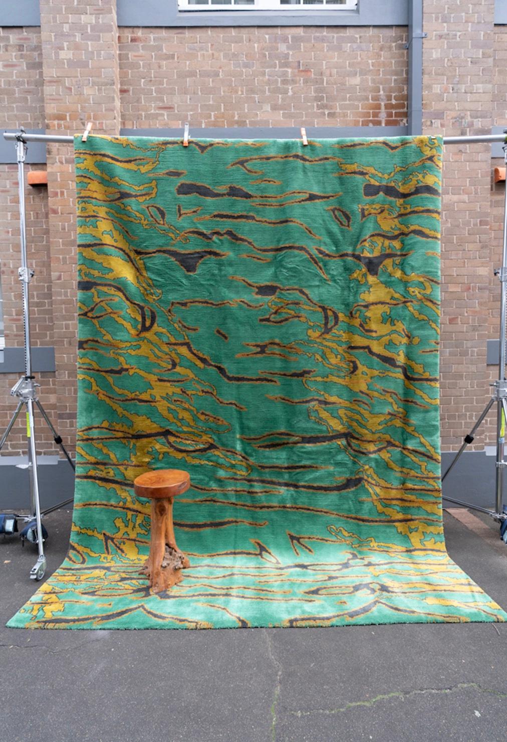 Tiger-Tiger-Teppich im Angebot 3